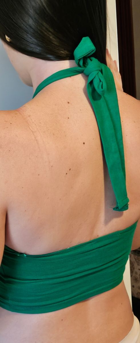 Top da bambina turchese - verde.rosa.arancione Geniale.