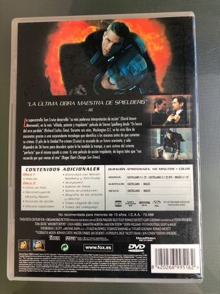 DVD Minority Report - Tom Cruise