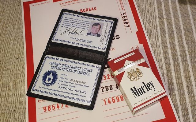 Cartera Agente FBI cosplay