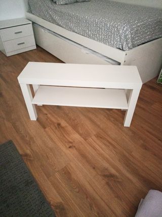 Cama nido blanca + mesita