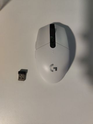 Logitech G305 - Ratón inalámbrico blanco
