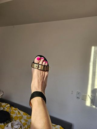 Zapatos tacón alto negros
