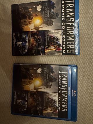 Cofanetto Blu-ray Transformers 1-4