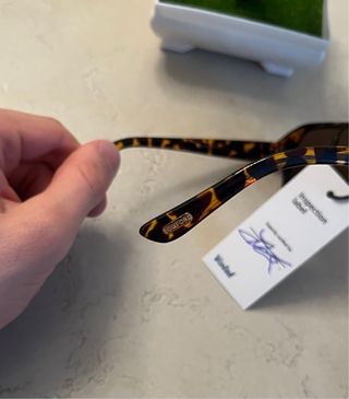 Occhiali Tom Ford nuovi marroni maculati 