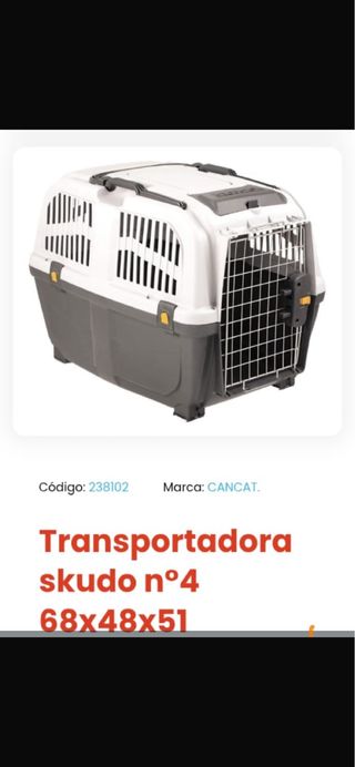 Transportín Skudo n°4 IATA - Perros