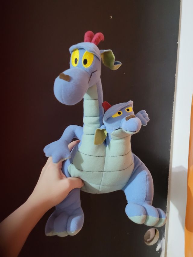 Dragon peluche camelot hercules excalibur disney 