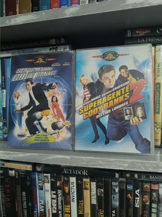  2 DVDs Superagente Cody Banks 1 y 2