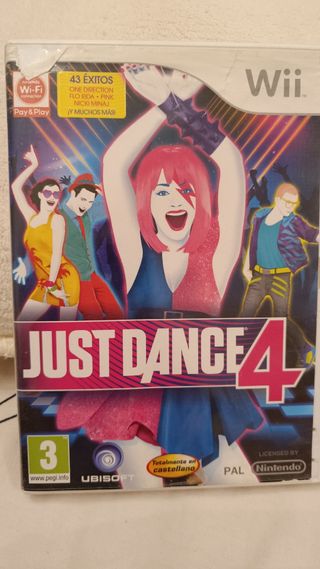Just Dance 4 Wii - 43 éxitos