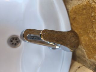Lavabo porcelana blanco SIN GRIFO 