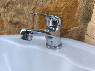 Lavabo porcelana blanco SIN GRIFO 