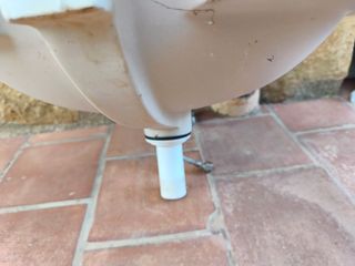 Lavabo porcelana blanco SIN GRIFO 
