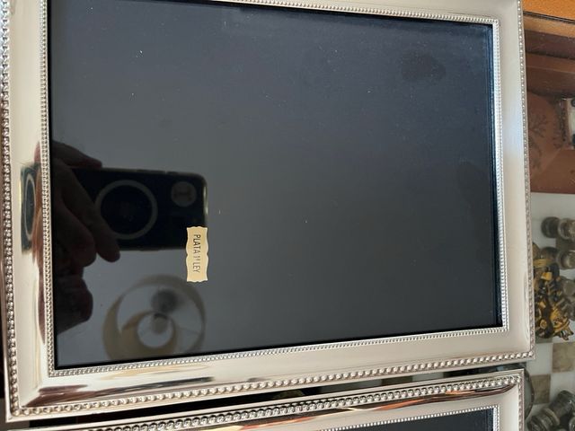 Marcos plata ley 18x23 cm