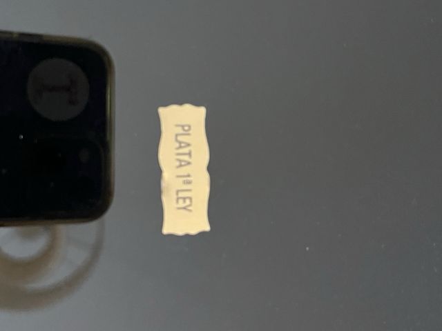 Marcos plata ley 18x23 cm