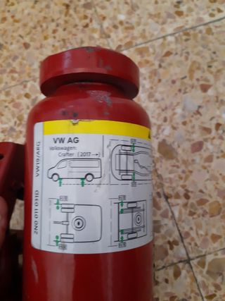 Gato hidraulico coche furgoneta