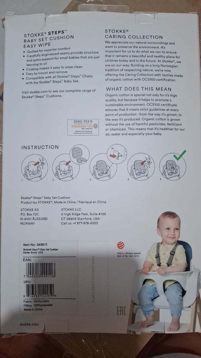 Funda para trona Stokke Steps bebé