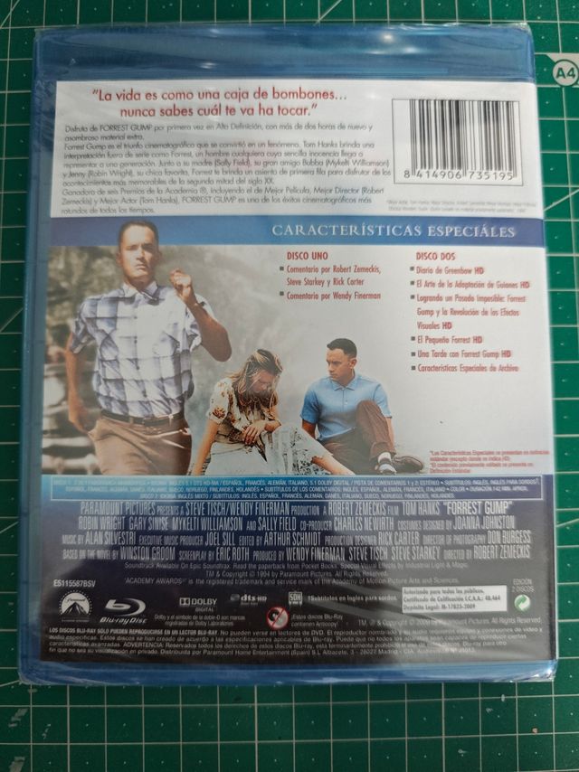 Blu-ray Forrest Gump - Filme