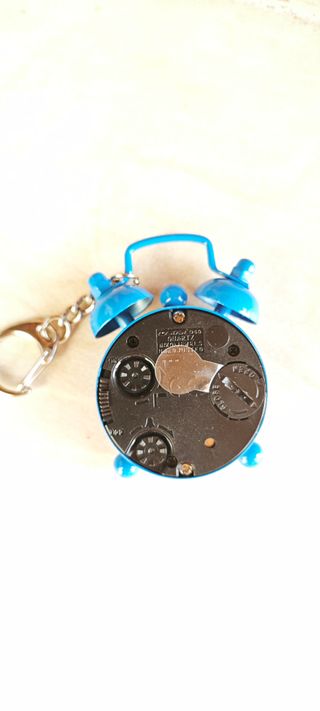 Mini sveglia elefante portachiavi vintage charm 
