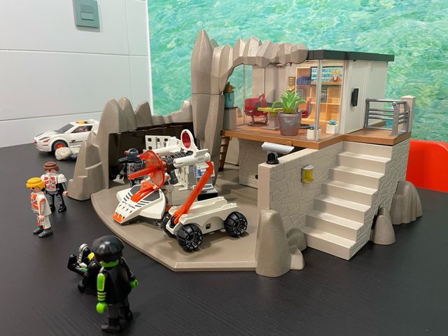 Playmobil Top Agents - Base secreta