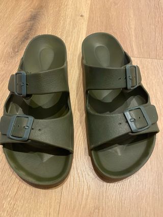 Chanclas hebillas - Verde Oliva