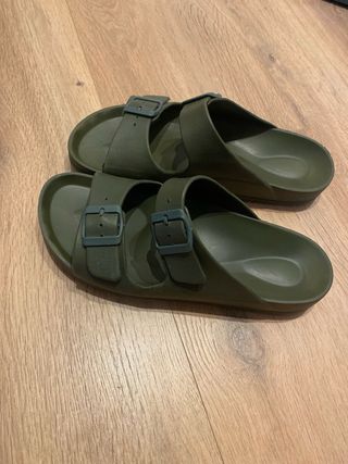 Chanclas hebillas - Verde Oliva