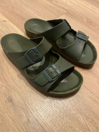 Chanclas hebillas - Verde Oliva