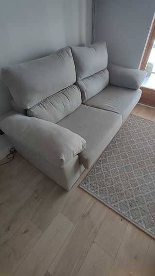 Sofá cama gris - Apertura italiana