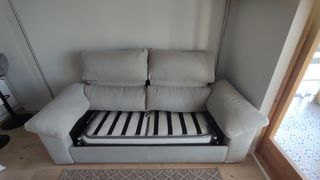Sofá cama gris - Apertura italiana