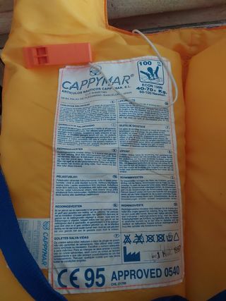 Chaleco salvavidas CAPPYMAR