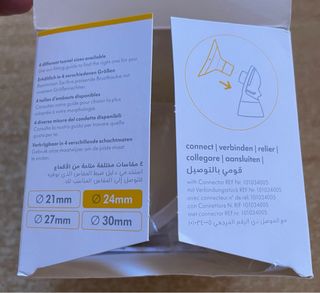 2 Protectores Pecho Medela PersonalFit Flex 24mm