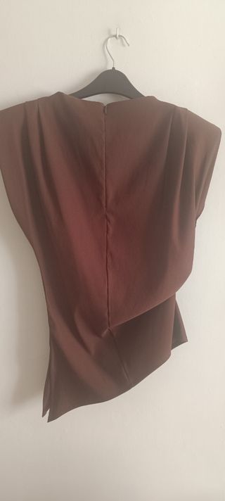 Top Zara marrón - Talla M