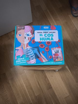 Puzzle cuerpo humano (200 piezas)
