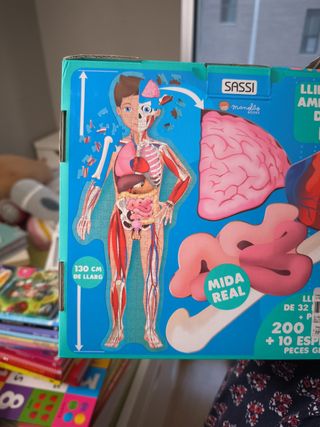 Puzzle cuerpo humano (200 piezas)