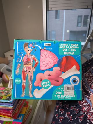 Puzzle cuerpo humano (200 piezas)