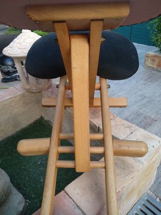 Silla Japonesa de Madera