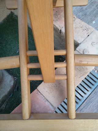 Silla Japonesa de Madera