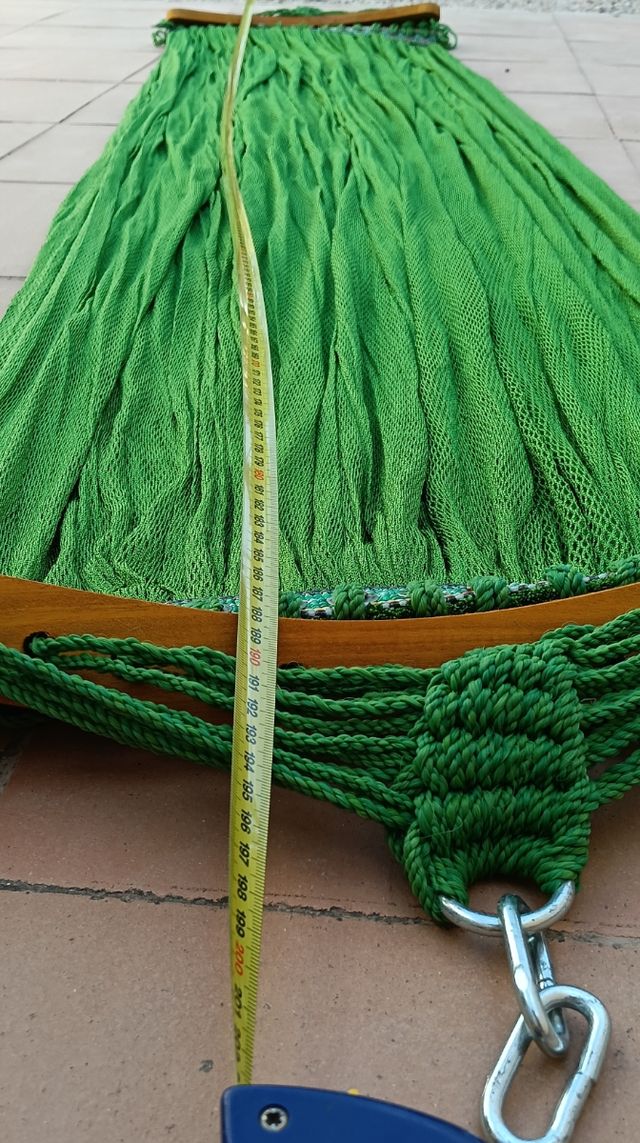 Hamaca verde - Colgante SIN ESTRENAR