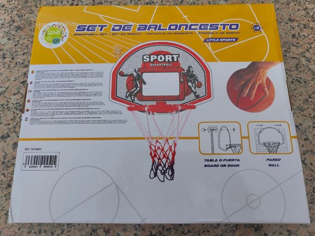 Canasta baloncesto infantil