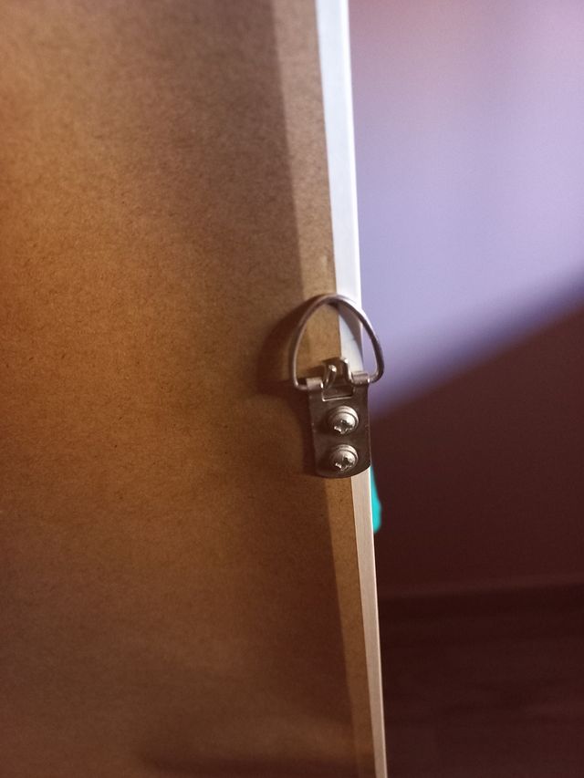 Espejo blanco moderno