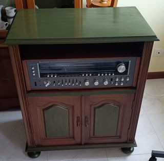 Mueble auxiliar madera macizo 