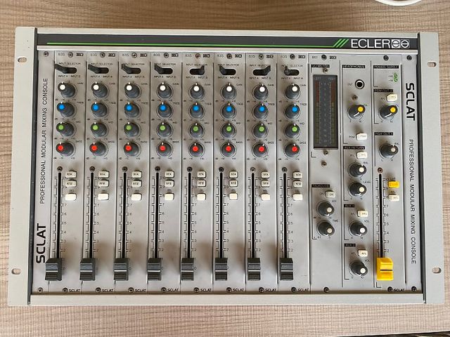 Mesa de mezclas Ecler Sclat 8