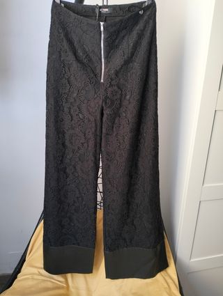 Twin-set pantaloni gamba larga 