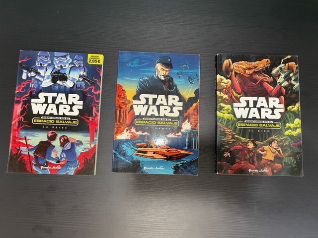 Star Wars Aventuras en el espacio salvaje 1, 2 y 3