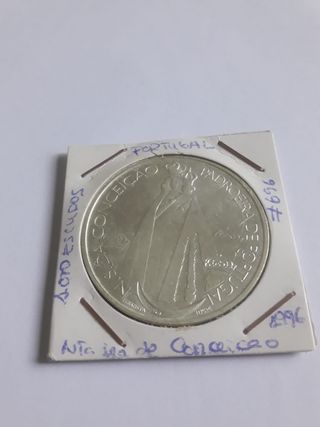 Moneda Portugal 1000 Escudos 1996