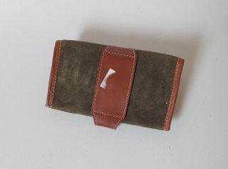 Bolsa em pele para 10 munições de caça grossa