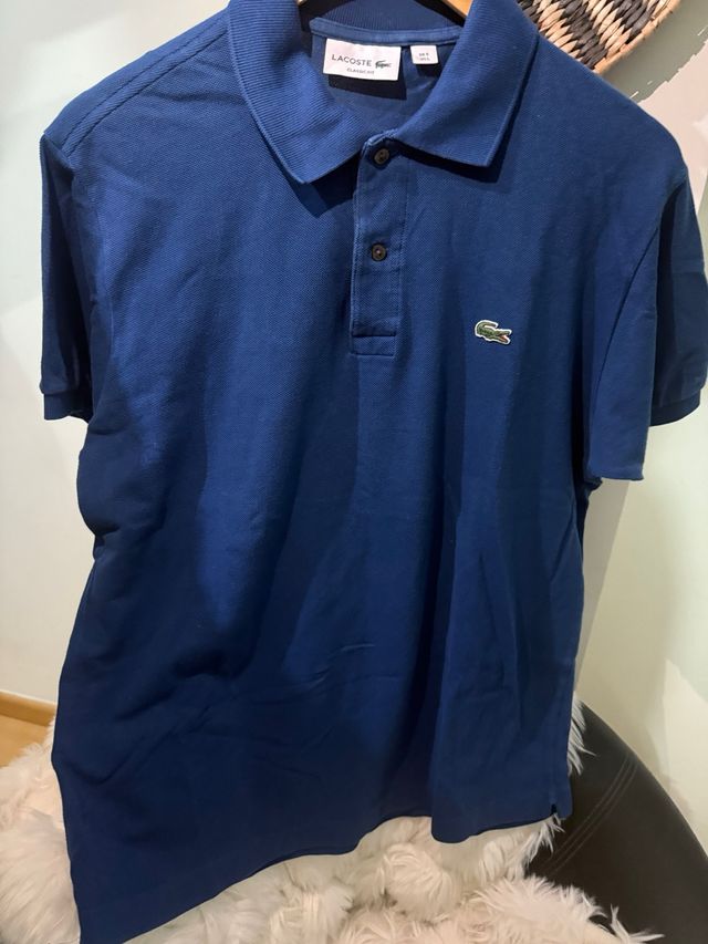 Polo Lacoste azul