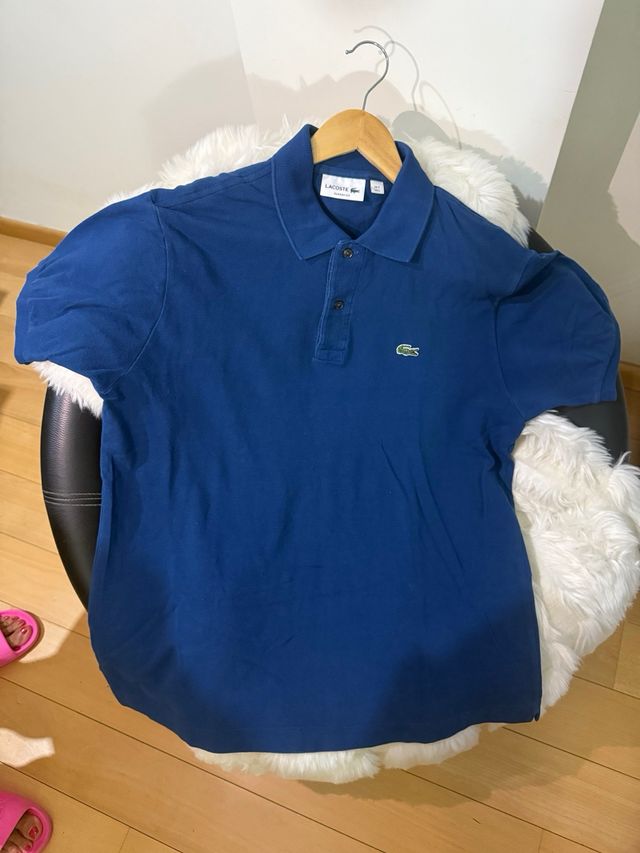 Polo Lacoste azul