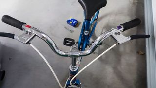 Bicicleta BH infantil vintage azul