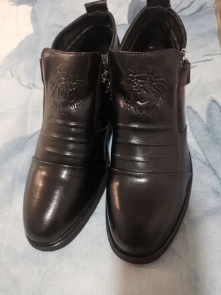 Botines negros hombre -talla 39