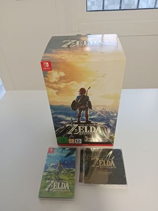 Zelda Breath of the Wild coleccionista sin espada