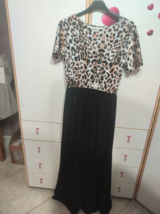 Vestito lungo - Leopardo - Tg Unica